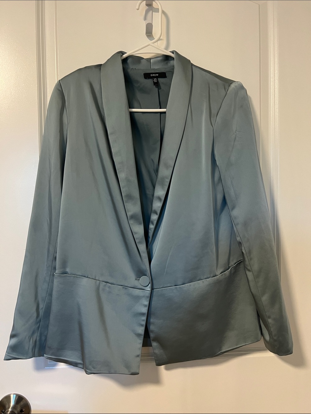 DREW Satin Blazer